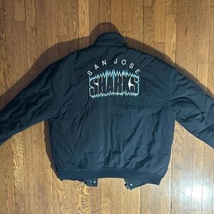 Vintage Early 90’s San Jose Sharks Winter Coat